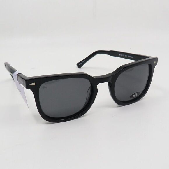 Prive Revaux The Yorke New Polarized Black/Grey Square Sunglasses - Picture 4 of 10